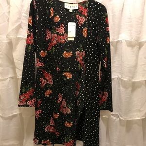 Polka dot/Floral Top